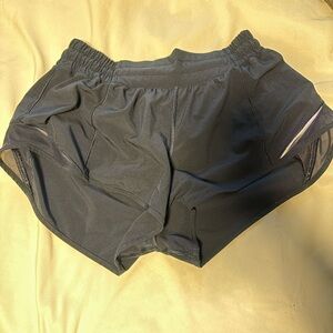 Lululemon Athletica Navy Hotty Hot Shorts 2.5”